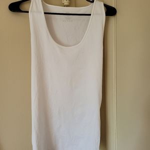 4/$10 Sale! Zenana White Layering Tank L/XL